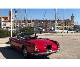 1960 ALFA ROMEO 2000 ROUGE MANUEL, 4 VITESSES CONDUITE À...