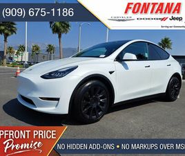 USED 2021 TESLA MODEL Y LONG RANGE FONTANA CA 92336