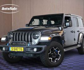 JEEP WRANGLER UNLIMITED - 4XE 380 PHEV RUBICON CARPLAY LEER LED '22