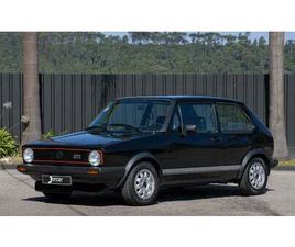 1981 VOLKSWAGEN GOLF NOIR MANUEL, 5 VITESSES CONDUITE À D...