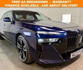 BMW I7 XDRIVE 60 2023 BMW I7 60 105.7KWH M SPORT SALOON 4DR ELECTRIC AUTO XDRIVE (544 PS)