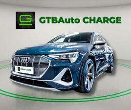 AUDI E-TRON SPORTBACK S BLACK I.V.A DEDUTIVEL