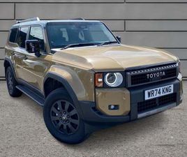 2024 TOYOTA LAND CRUISER 2.8 D-4D 204 FIRST EDITION 5DR AUTO 7 SEATS SUV DIESEL AUTOMATIC