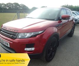 2012 LAND ROVER RANGE ROVER EVOQUE 2.2TD PURE (190BHP) 4X4 HATCHBACK 5D