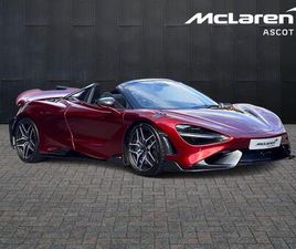 MC LAREN 765 LT 4.0T V8 SPIDER SSG EURO 6 (START/STOP) 2DR