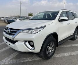TOYOTA FORTUNER TOYOTA FORTUNER 2019 WHITE COLOUR PETRO ENGINE 2.7 3X4 GCC SPECS FULLY AUTOMATIC LHD GULF SPECS