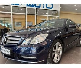 MERCEDES CLASSE E COUPE E 220 220 CDI COUPÉ BLUEEFFICIENCY AVANTGARDE 163 CV AUTO