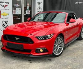 FORD MUSTANG CABRIOLET FORD MUSTANG CONVERTIBLE GT V8 5,0L COYOTE 420CH BV6