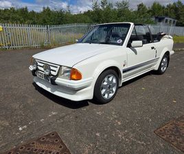 FORD ESCORT CABRIOLET 1986 - 1.6I SE CABRIOLET 2-DOOR