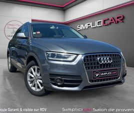 AUDI Q3 AUDI Q3 Q3 2.0 TDI 140 CH AMBIENTE / RADARS ARRIÈRES / CARROSSERIE TRÈS BON ÉTAT / RÉVISION OK / GARANTIE 12 MOIS