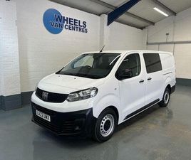 FIAT SCUDO SCUDO 2.0 MULTIJET TECNICO CREW VAN LWB EURO 6 (START/STOP) 6DR