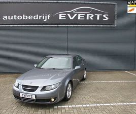SAAB 9-5 - 2.3 TURBO AERO APK 27-09-2026 ALLE OPTIES PERFECT ONDERHOUDEN ZIE BOEKJES IN ZEER GOEDE ST