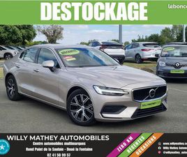 VOLVO S60 2.0 197 HYBRIDE BOITE AUTO CAMERA DE RECUL + GPS + ROUE DE SECOURS GAL + CARPLAY