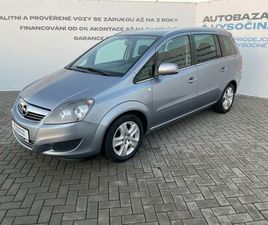 OPEL ZAFIRA 1.6I 85KW! 7 MÍST!