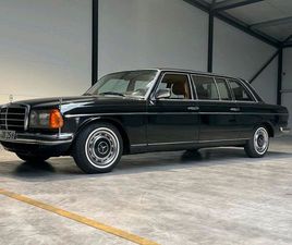 MERCEDES W123 LANGVERSION PULLMAN LIMOUSINE STRETCH OLDTIMER
