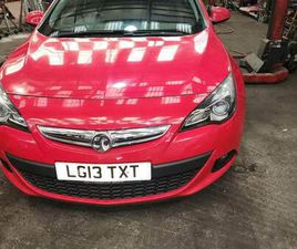 VAUXHALL, ASTRA GTC, HATCHBACK, 2013, MANUAL, 1364 (CC), 3 DOORS