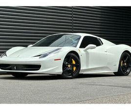 FERRARI 458 ITALIA SPIDER USED 2013 FERRARI 458 SPIDER SAN LUIS OBISPO CA 93405