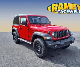 JEEP WRANGLER CONVERTIBLE NEW 2025 JEEP WRANGLER SPORT