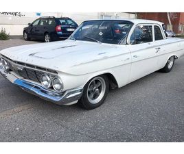 CHEVROLET BISCAYNE 1961 2-DÖRRARS V8 350 AUTOMAT 350