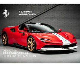 FERRARI SF90 STRADALE 4.0T V8 7.9KWH F1 DCT 4WD EURO 6 (START/STOP) 2DR
