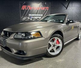 FORD MUSTANG CABRIOLET COBRA USED 2001 FORD MUSTANG SVT COBRA