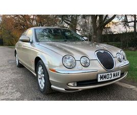 2003 JAGUAR S-TYPE 3.0 V6 SE SALOON 4DR PETROL AUTOMATIC (25 A VENDRE