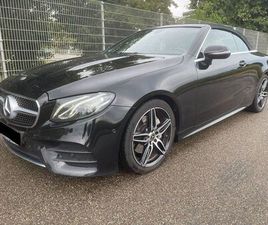 MERCEDES-BENZ E220 D CABRIO AMG LINE 2.HAND GEPFLEGT !