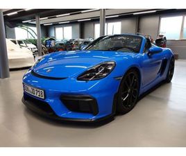 PORSCHE 718 BOXSTER SPYDER PORSCHE 718 SPYDER - 918 SITZE - EXCLUSIVE AUSTATTUNG