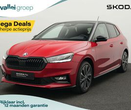 SKODA FABIA SKODA FABIA 1.0 TSI 95 PK MONTE CARLO | NAVIGATIE | PARKEERSENSOREN ACHTER | VIRTUAL COCKPIT | KEYLESS