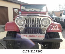 JEEP CJ5 JEEP CJ 5 5.0 AMC V8 4X4 HOCH/BREIT MIT H-KENNZEICHEN