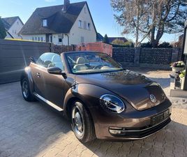 VOLKSWAGEN BEETLE CABRIO VW BEETLE CABRIO DSG SONDERMODELL NAVI UNFALLFREI
