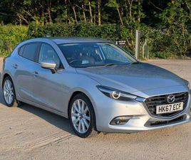 2017 MAZDA MAZDA3 2.0 SKYACTIV-G SPORT NAV HATCHBACK 5DR PETROL AUTO EURO 6 (START/STOP) (121 PS) HATCHB...