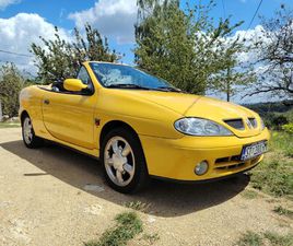 RENAULT MEGANE CABRIOLET, KLIMA, ABS, PLIN, REG. GODINU DANA, 161000 KM