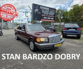 MERCEDES-BENZ W126 300 SDL 3.0 TURBO DIESEL 147 KM, LONG, EL. FOTELE, KLIMATYZACJA, AL