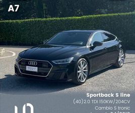 AUDI A7 SPORTBACK SPORTBACK (40) 2.0 TDI S LINE 150KW/204CV