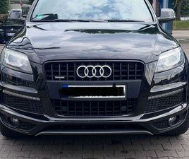 AUDI Q7 S-LINE BLACK EDITION