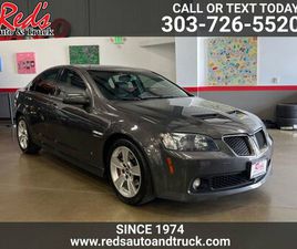 PONTIAC G8 USED 2008 PONTIAC G8 GT W/ PREMIUM PACKAGE LONGMONT CO 80504