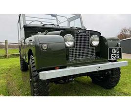 LAND ROVER SERIE I 1957 LAND ROVER SERIES 1 VERT MANUEL, 5 VITESSES CONDUITE...