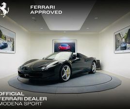 FERRARI 458 ITALIA SPIDER 458 SPIDER V8 4.5 SPIDER