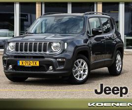JEEP RENEGADE 1.5T E-HYBRID AUTOMAAT LIMITED ADAPTIVE CRUISE / CLIMATE CONTROL