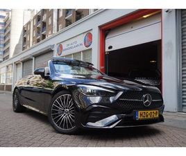 MERCEDES-BENZ CLE CABRIOLET 200 AMG LINE | BURMESTER | SFEERVERLICHTING | STOELMASSAGE + VENTILATIE + VERWARMING | NEKVERWARMING | ADAPTIEVE CRUISE | LANE DEPAR