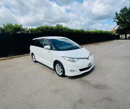TOYOTA ESTIMA TOYOTA ESTIMA 2008 2.4 PETROL AUTOMATIC ULEZ FREE 7 SEATS SCREENS WITH BLUETOOTH