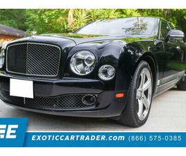 USED 2016 BENTLEY MULSANNE SPEED FORT LAUDERDALE FL 33304