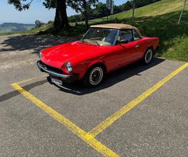 ◊OLDTIMER FIAT 124 SPIDER, ROTER KLASSIKER, TOP ZUSTAND! ◊