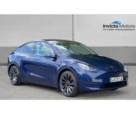TESLA MODEL Y PERFORMANCE 2023 TESLA MODEL Y PERFORMANCE AWD 5DR AUTO ELECTRIC