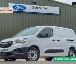VAUXHALL COMBO 2023 VAUXHALL COMBO LWB L2H1 LOW ROOF 2300 PRIME AIR CON CRUISE EURO 6 PANEL VAN DIESEL MANUAL