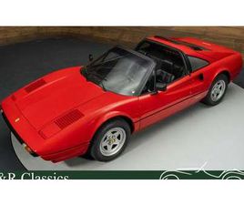 FERRARI 308 1982 FERRARI 308 ROUGE MANUEL, 5 VITESSES CONDUITE À GAUC...