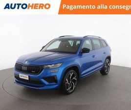 KODIAQ 1ª SERIE KODIAQ 2.0 TSI 4X4 DSG 7 POSTI RS