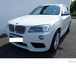 BMW X3 35D PACK M 313 CH XDRIVE - TOIT OUVRANT - HUD - NAVI PRO - JA 19