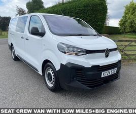 ENTERPRISE XL L2 LWB 6 SEAT CREW VAN 2.0 BLUE HDI 145PS **NEWEST MODEL**